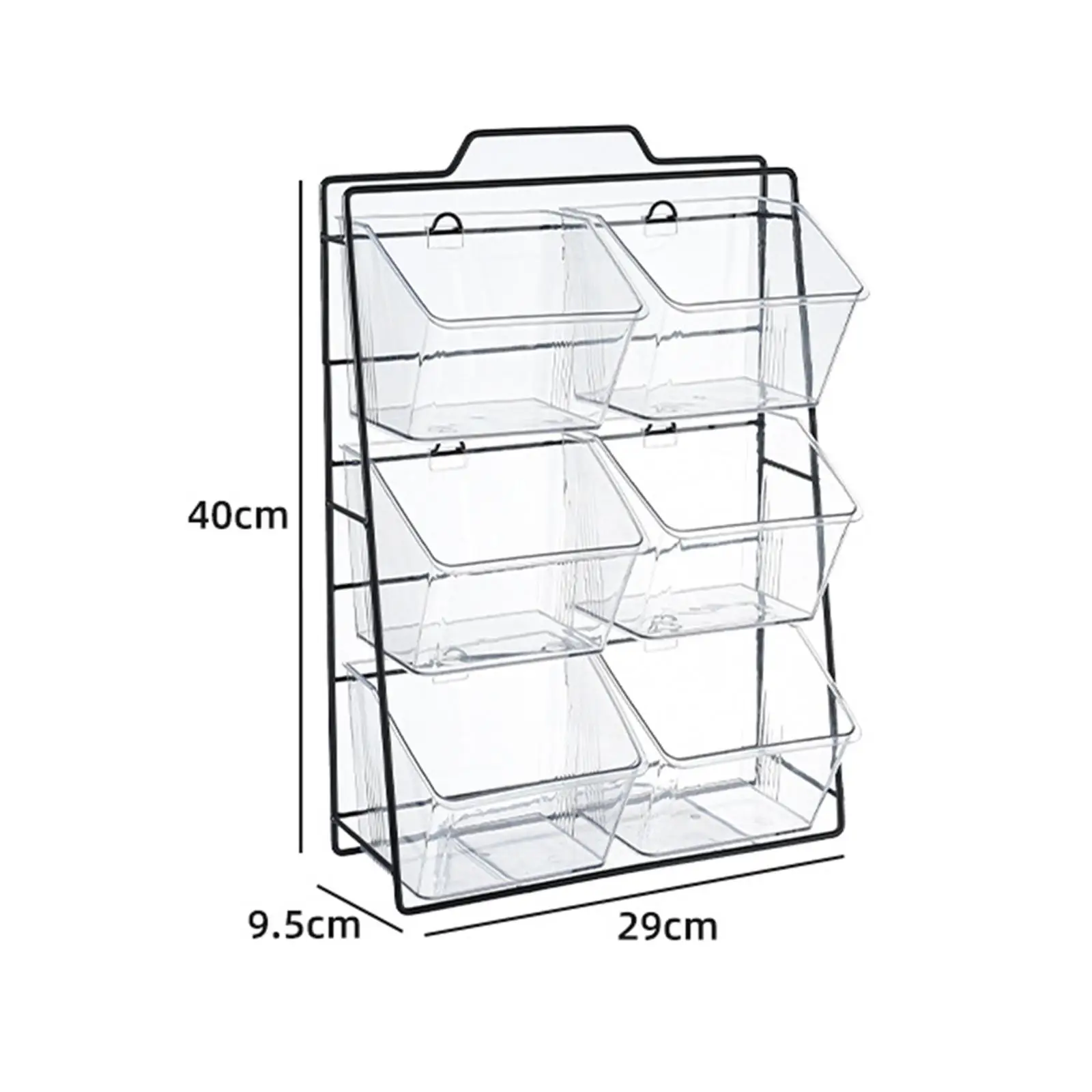 Diversen Organizer Box Koffiecapsulehouder Kast Opbergmand voor thuis Badkamer Keuken Kantoor Ui Gember en knoflook