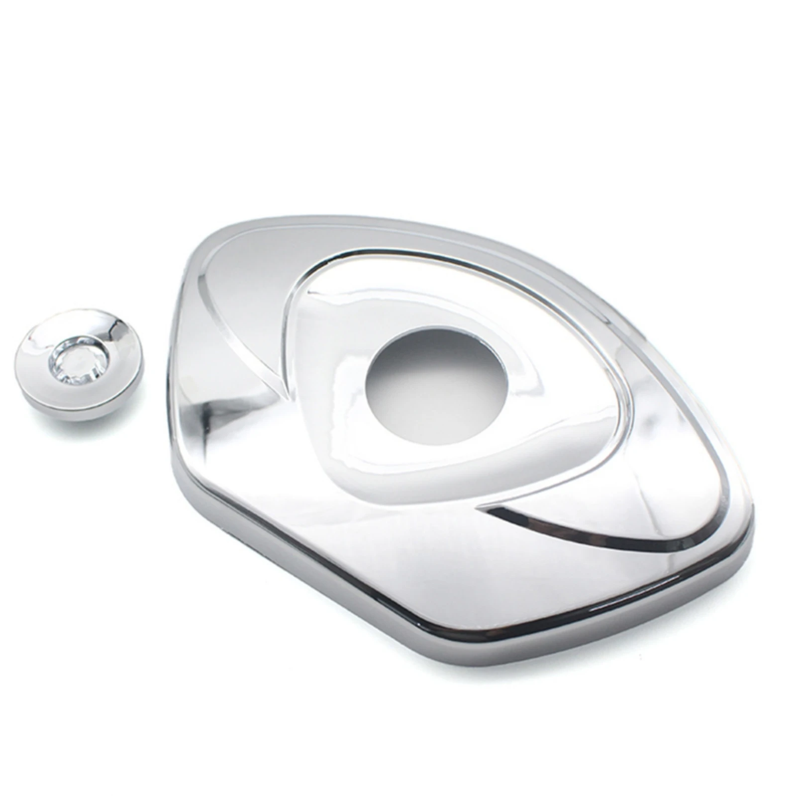 Motorcycle Timing Chain Cover Chrome Timing Chain Cover Easy to Install High Quality for Motorcyclists, Engine Bay