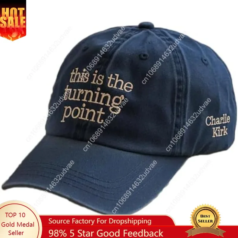 

Unisex This is The Turning Printed Baseball Cap Freedom Vintage Retro Print Hat