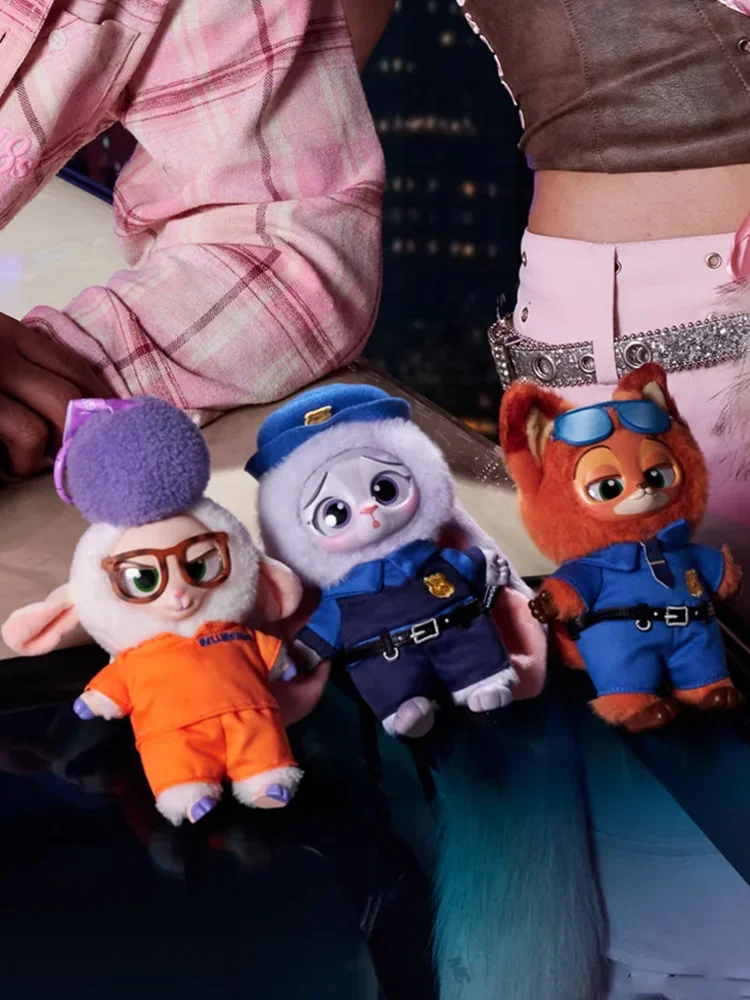 New Genuine Zootopia Vinyl Face Blind Box Toys Trendy Surprise Mystery Box Cute Nick Judy Pendents Decor Birthday Gift