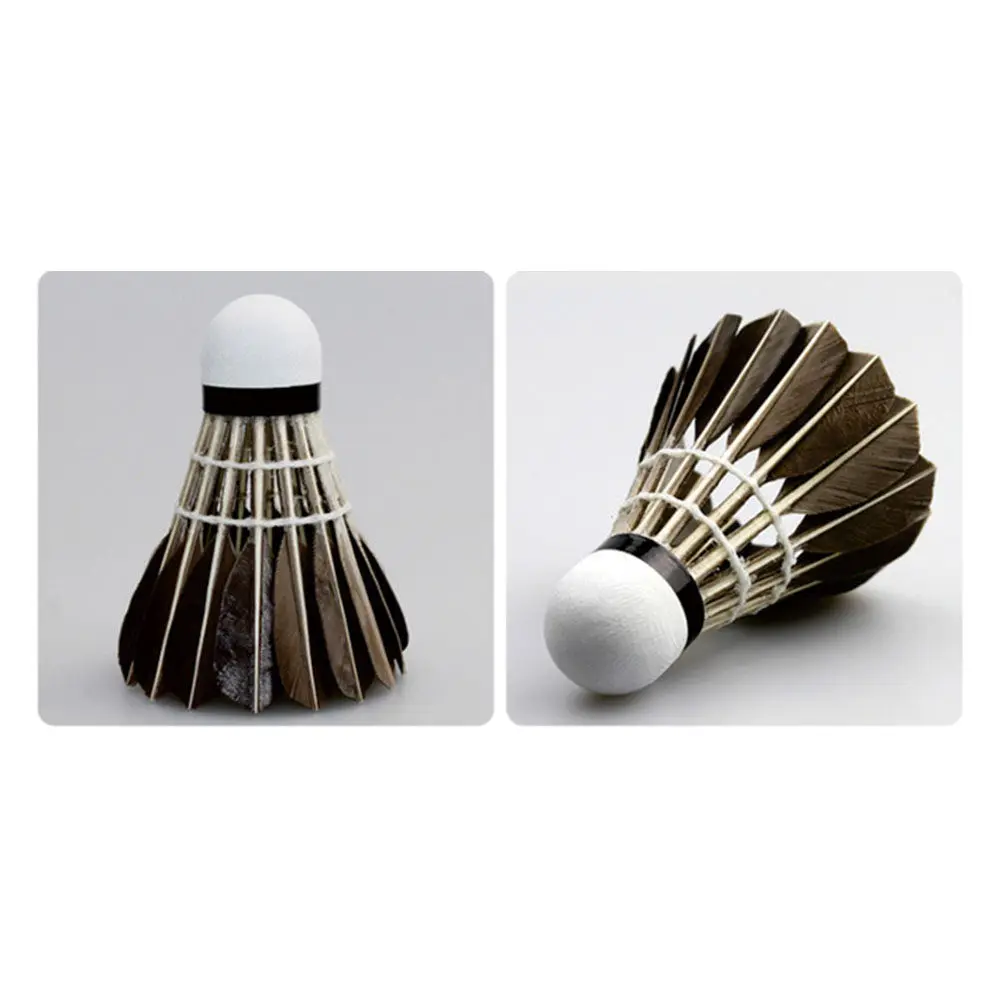 

12Pcs Heavy Duty Badminton Balls Optimized for Fitness Recreation Stable Trajectory Extended Playtime