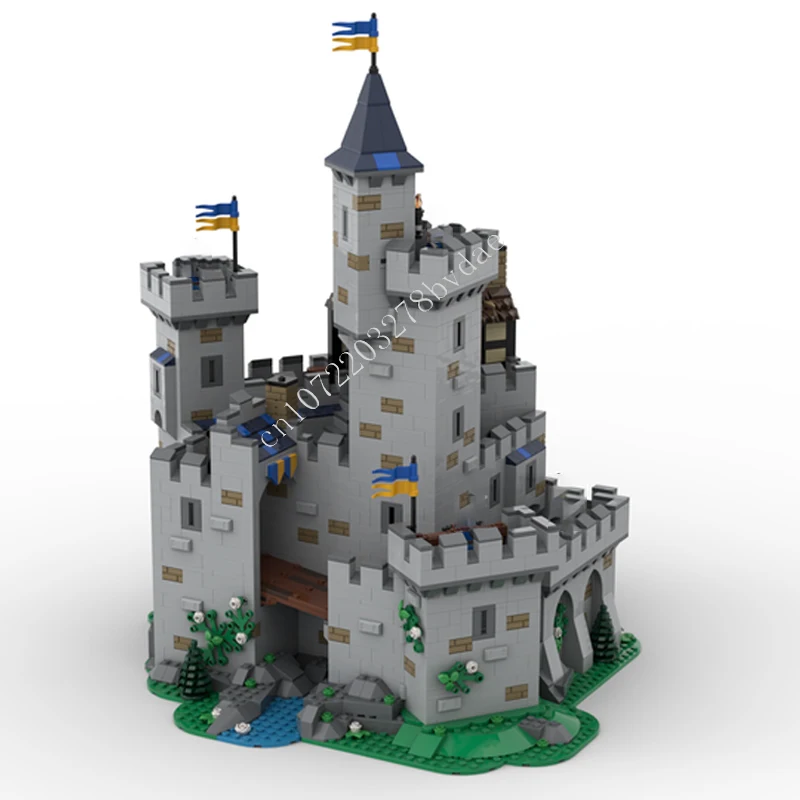 

3381 шт. MOC средневековый замок-головоломка, замок «Черные соколы», набор для сборки замка, игрушка на Рождество, праздничные игрушки, подарок для детей в возрасте