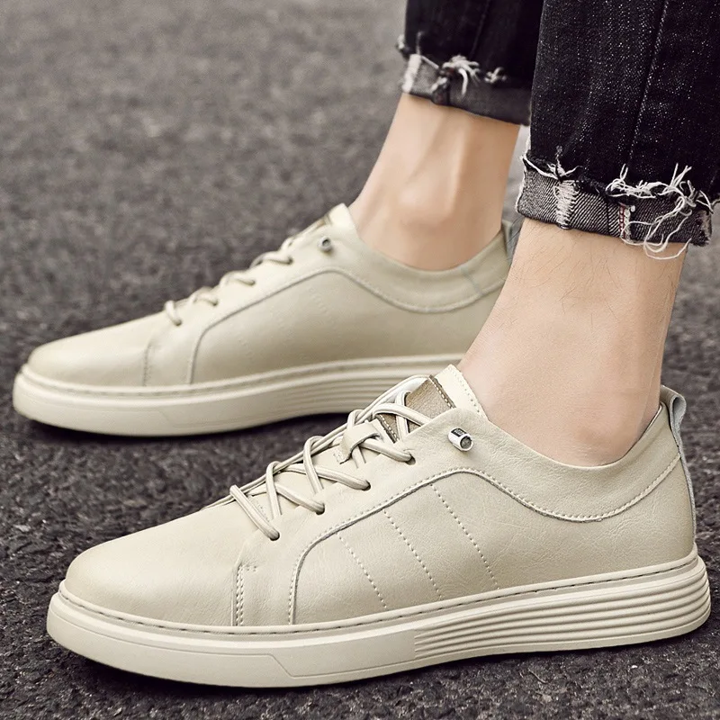 Fashion Genuine Leather Men's Shoes Business Shoes Breathable Casual Shoes Comfortable Walking Sneakers Shoes Male Oxford Shoes