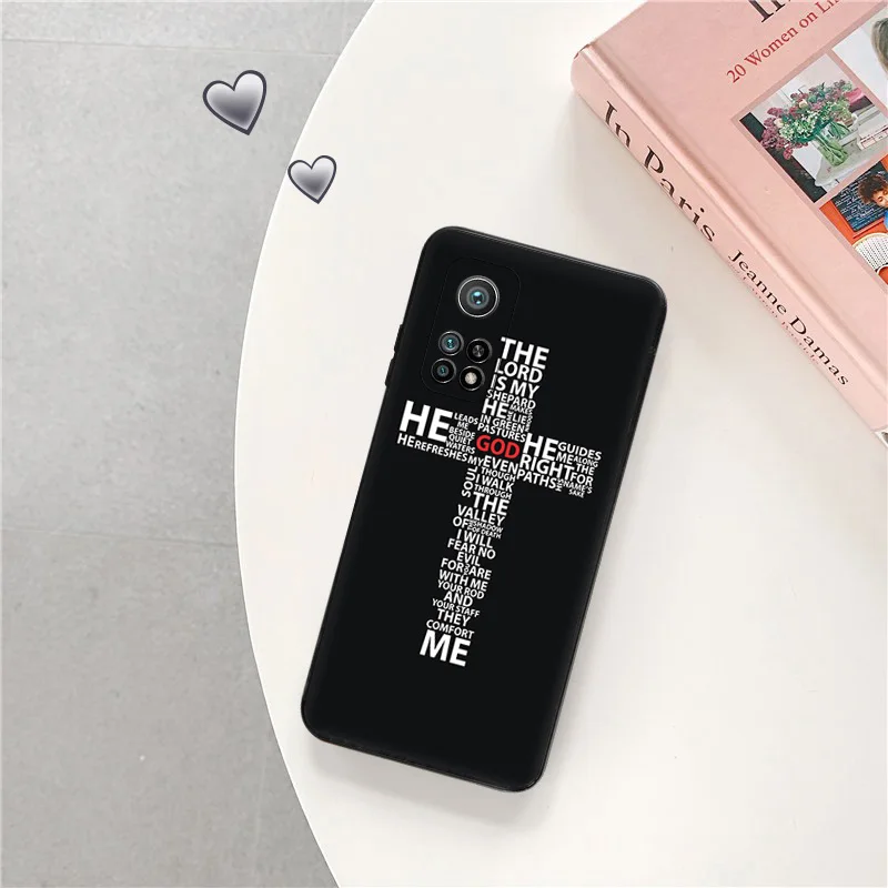 For Pixel 4 XL 4A 5A 6 6A 7 Pro 7A 3 Huawei p60 p50 p40 p30 p20 Lite Pro P Smart Bible Jesus Christ Verse Phone Shell Case Cover