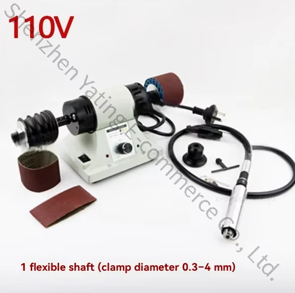 Manual Leather Edge Grinding and Polishing Tool Side Grinder Leather Grinding and Polishing Machine Desktop