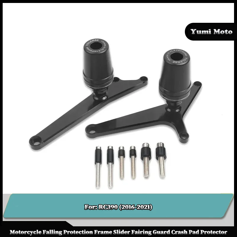 

For KTM RC390 RC 390 2016-2021 2017 2018 2019 2020 Motorcycle Falling Protection Frame Slider Fairing Guard Crash Protector