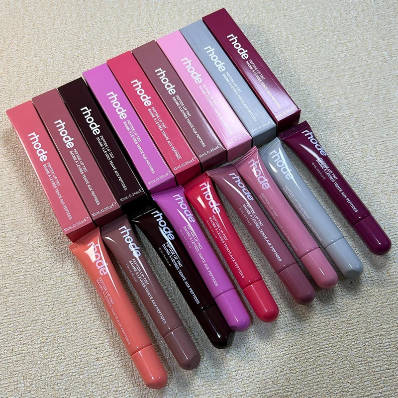 Rhodeskin Lip Gloss Lip Balm Smoothing Lipstick Lines Lasting Nourishing Daily Care Women Makeup Moisturizer Blush Girl Lipstick