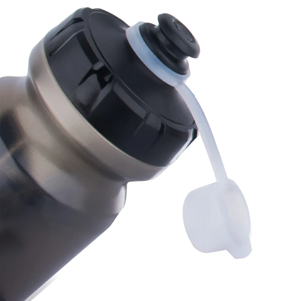 1Pc Silicone Water Bottle Dust Cover For Mountain Bike Sealing Cap With Comfortable Bite White Outdoor Accessories