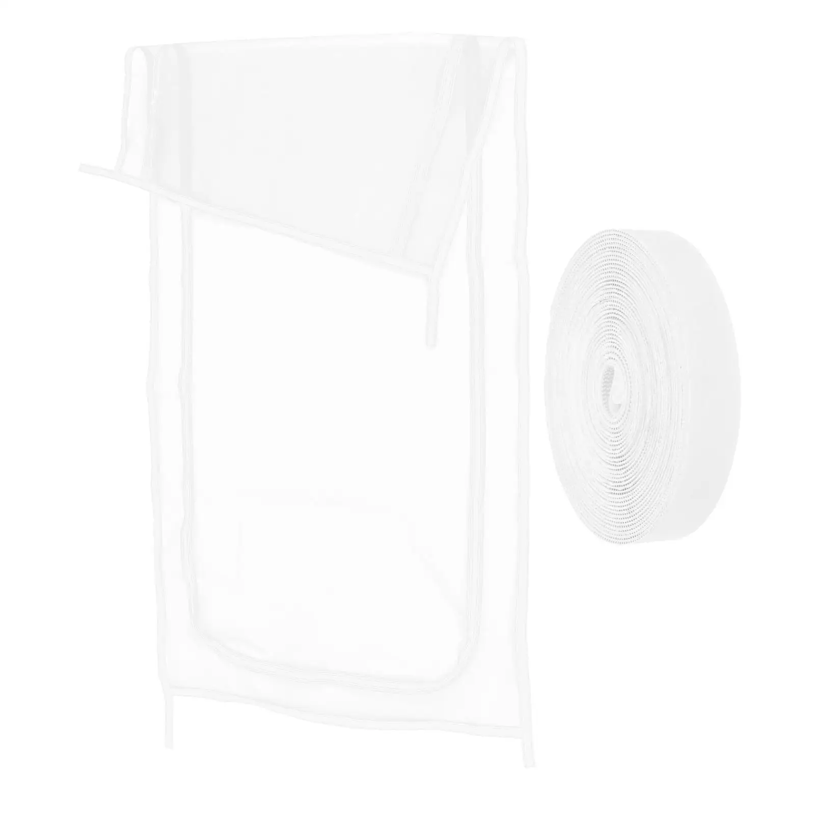 

Heavy Duty Cat Screen Door Pet Mesh Netting Zipper Dog Obstruct Proof Ventilation Small Animal Mesh Doorway Blocker Prevent