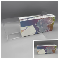 Clear protective box for Eevee SPC Prismatic Evolutions/PTCG, collectible storage box, PET reinforced box, US version