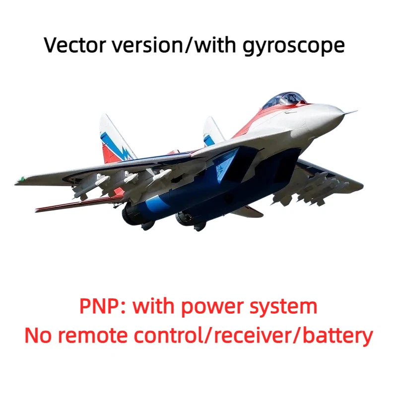 Freewing 80mm Mig-29 Fulcrum V2 Twin Engine Rc Remote Control Assembled Fixed Wing Fighter Vector Version/Standard Version image 3