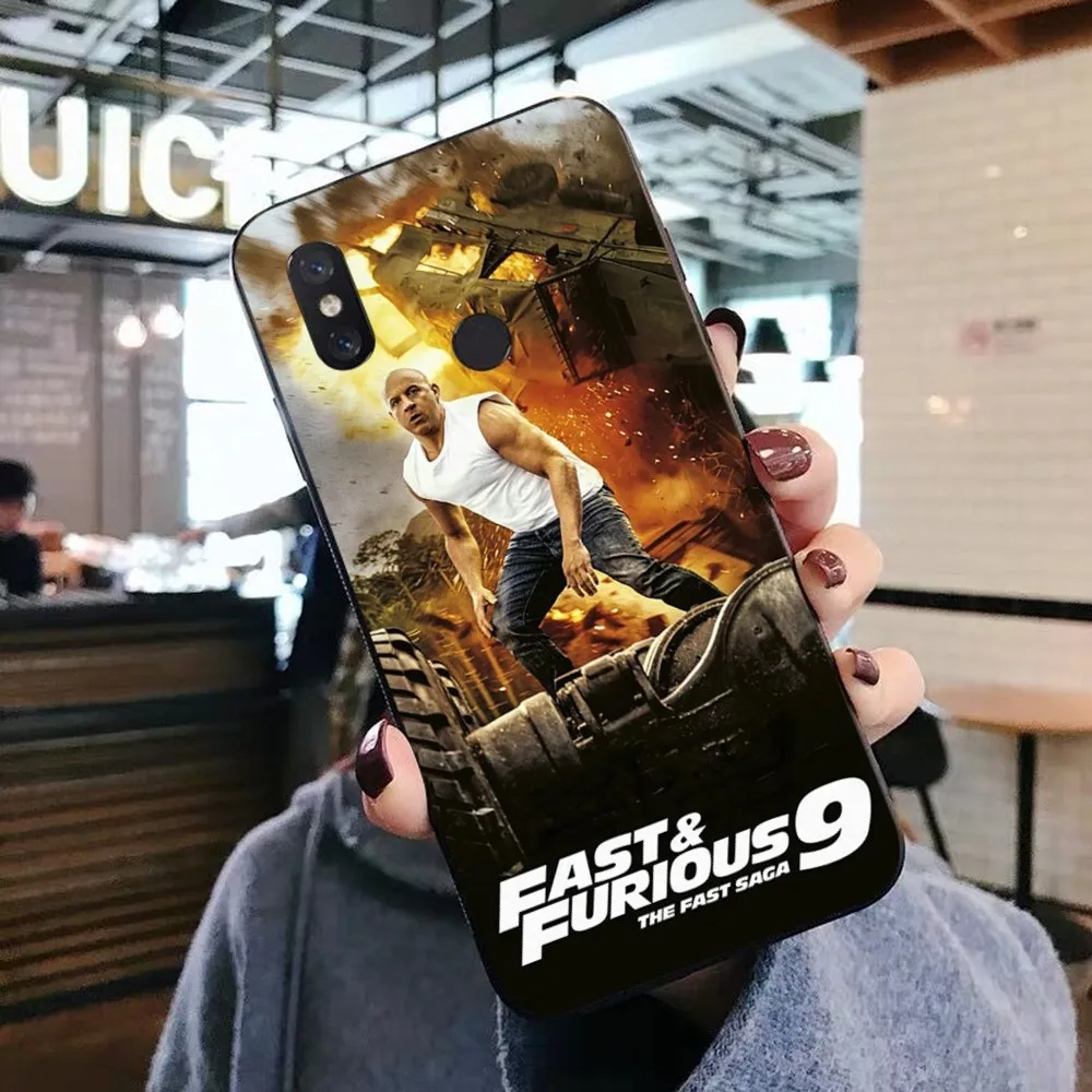 Action Film F-Fast F-Furious Phone Case For Xiaomi Mi 5X 8 9 10 11 12 Lite Pro 10T PocoX3pro PocoM3 Note 10 Pro Lite