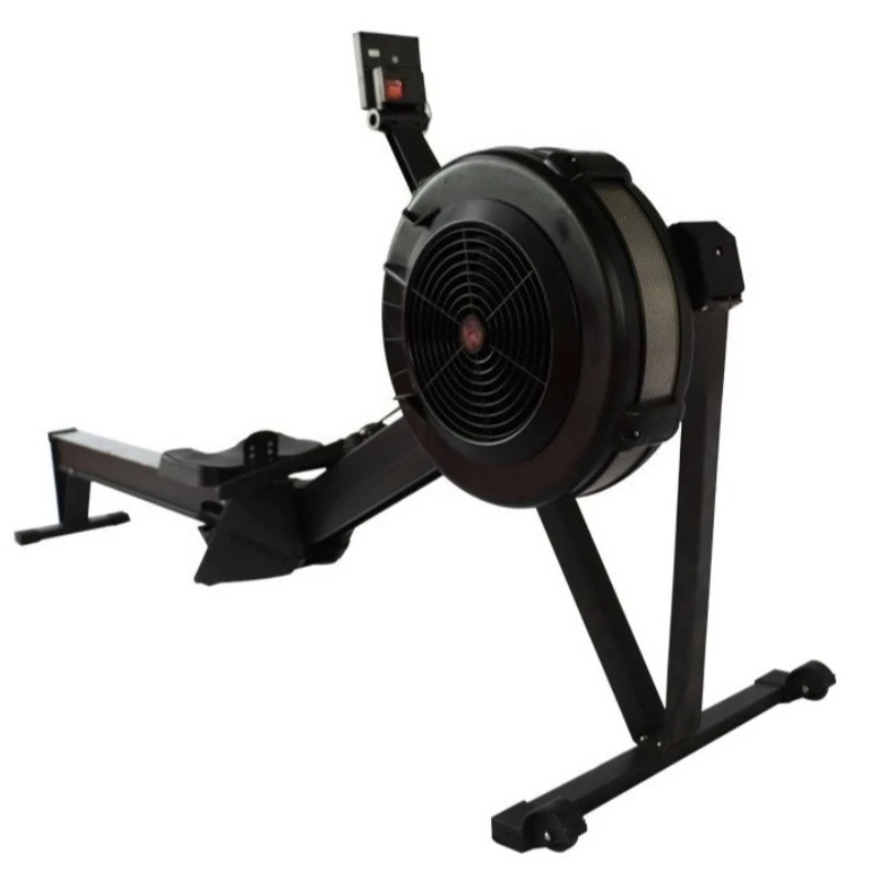 Professional Air Rower with Adjustable Resistance Commercial and Home Gym Indoor Cardio Training Sturdy Rowing Machine