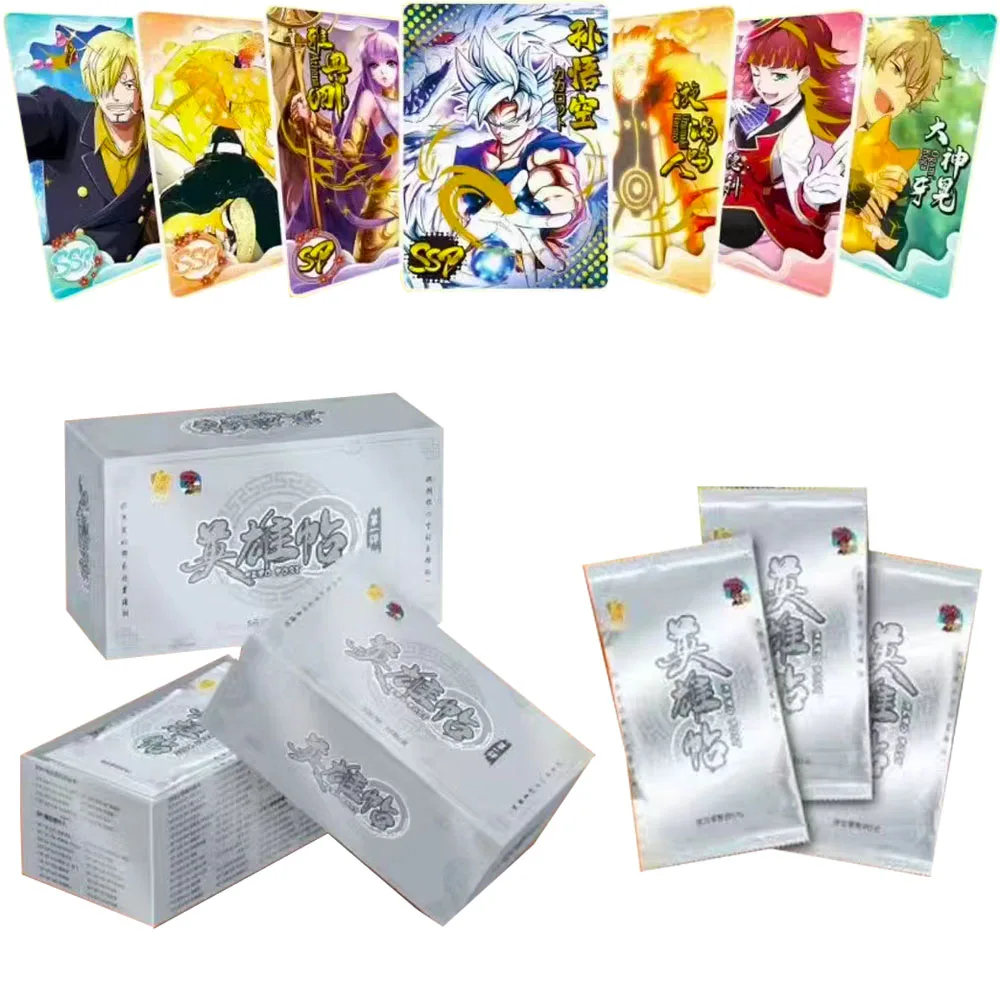 

Открытка героя аниме Наруто Demon Slayer Dragon Ball One Piece Cards Limited Flash SSR Коллекция карт Детская игрушка в подарок