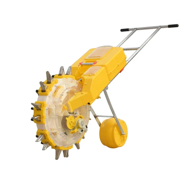 

Hand Push Seed Planter Peanut Seeder Manual Portable Roller Seeder Lightweight Labor-saving Garden Seeder DIY Easy Planting Tool