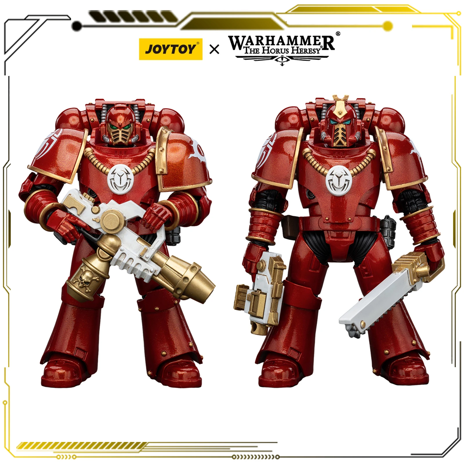 

JOYTOY Warhammer 40000 1/18 Action Figure 12cm Thousand Sons Legion MK IV Tactical Squad Legionary Collectible Toy Gift