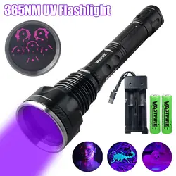 60W LED UV Flashlight Black Light 395NM/365NM Ultraviolet Torch Blacklight Detector for Dog Urine, Pet Stains and Bed Bug