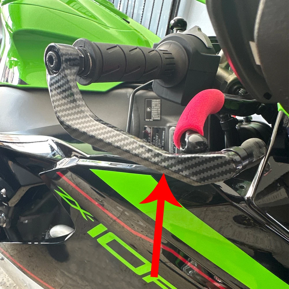 ZX10R Brake Clutch Lever For KAWASAKI ZX-10R 04-2019 2020 2021 2022 2023 ZX 10R Accessories Moto Handlebar Grips Guard Protector