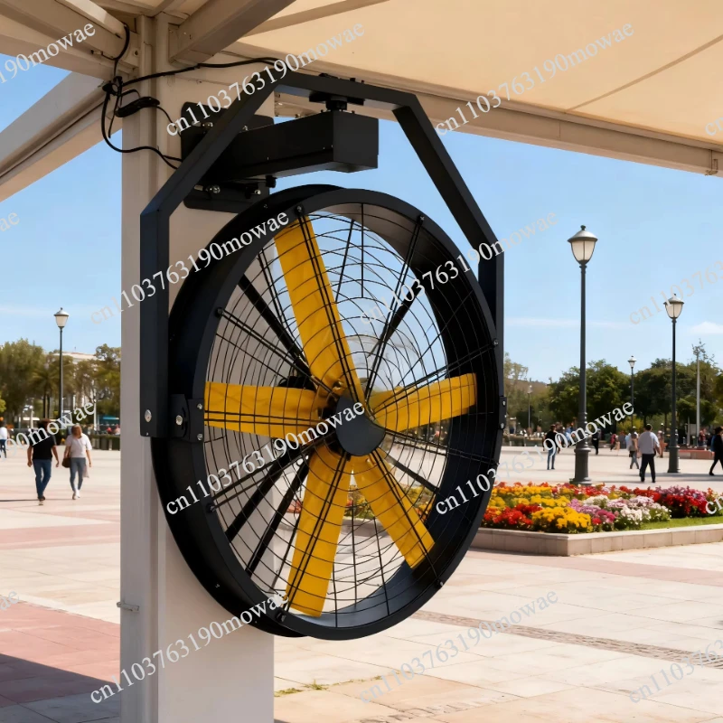 Industrial powerful wall-mounted fan for gym/warehouse, 0.6m 24 inches 110V 220V 380V