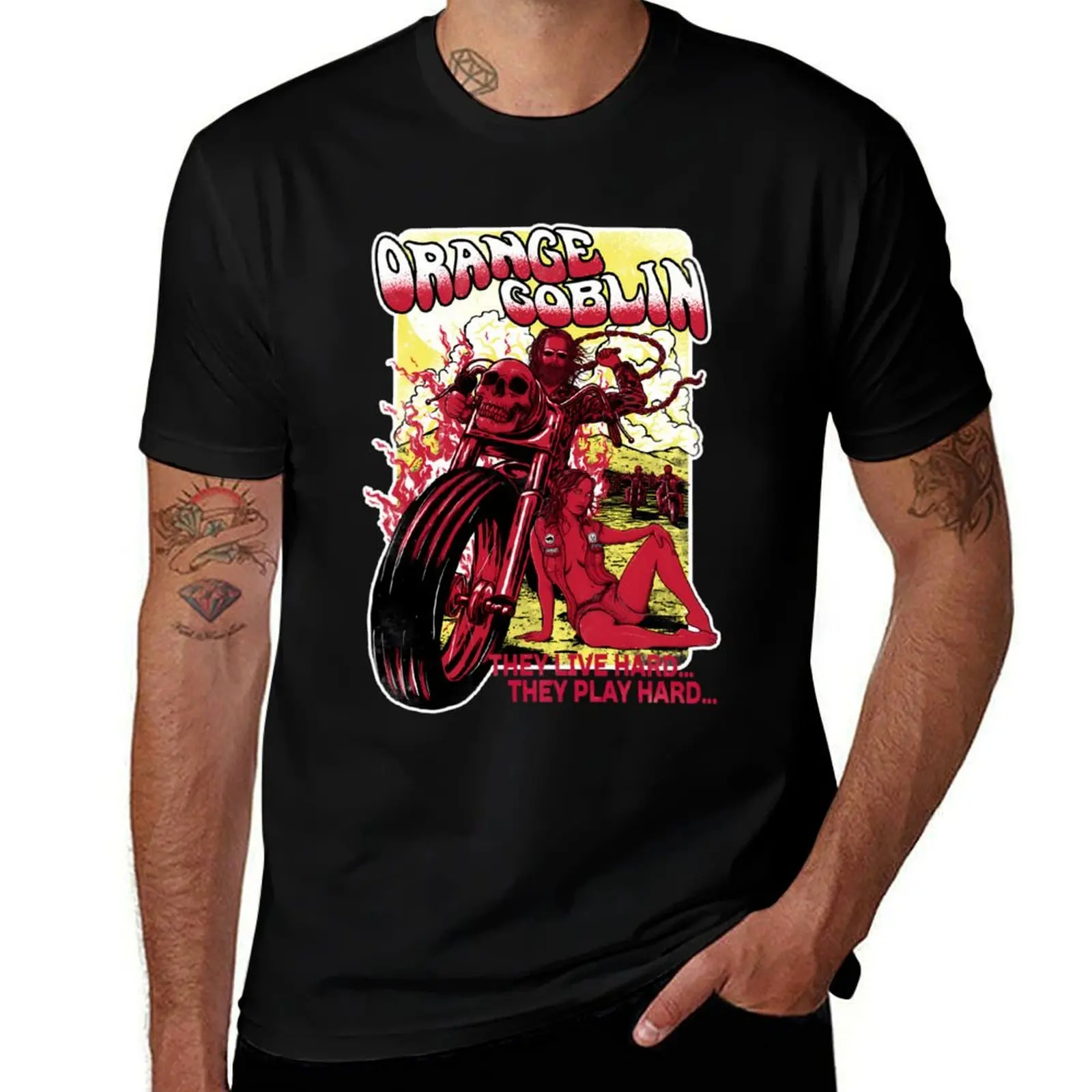 Orange Goblin \t \t T-Shirt Casual Light Summer Short Sleeve Top