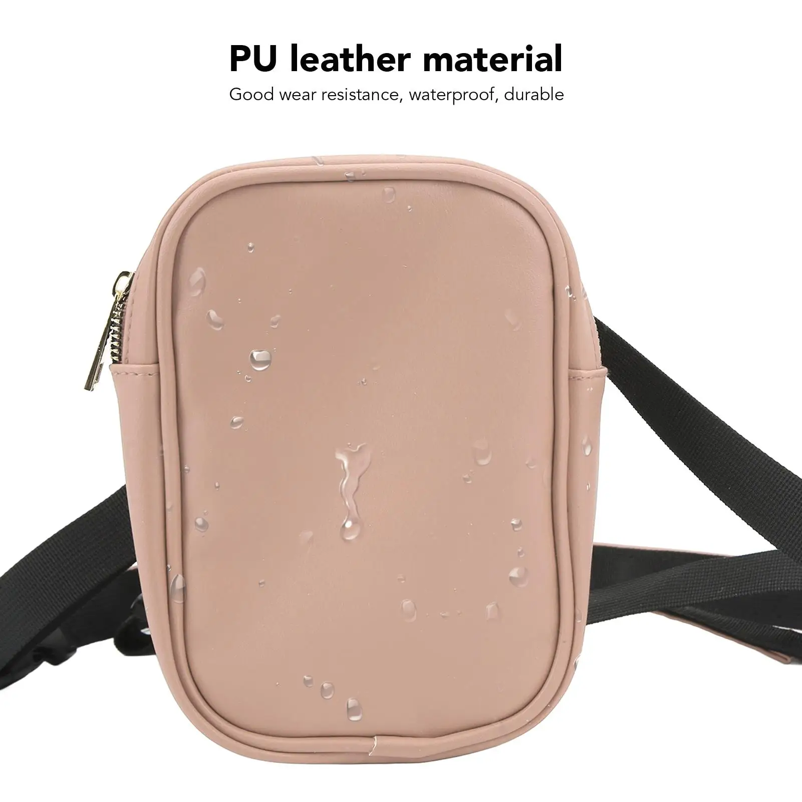 PU Leather Women's Waterproof Thigh Harness Leg Bag w/ Large Capacity for outdoor Activities