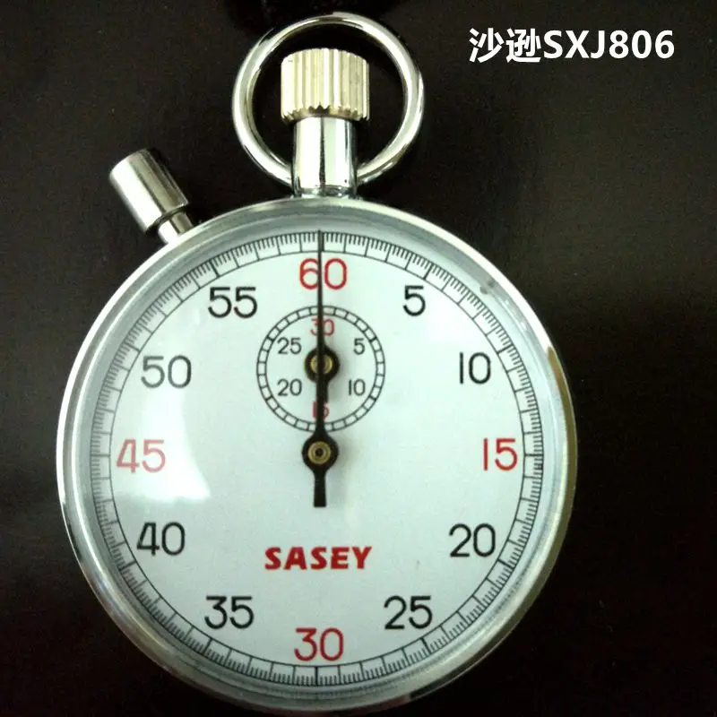 SXJ504 SXJ505 SXJ803 SXJ806 Steel Mechanical Stopwatch Track Field Running Competition Stop Watch Metal Sports Training Timer