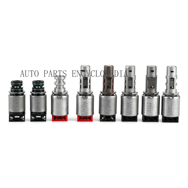SSS+ Transmission Solenoids Kit For Hyundai Kia Chevrolet 8Pcs A6MF1/2 A6LF1/2/3