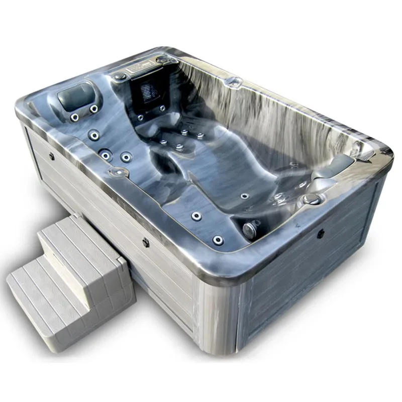 Freestanding whirlpool tub bubble soak 2 person hot tub custom jacuzzi with spa