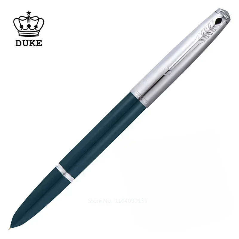 

Hot Duke D51 Fountain Pen Authentic Germany 14K Golden Pens Luxury Ballpoint Pens Fountain Pen Pens For Writing Office Supplies