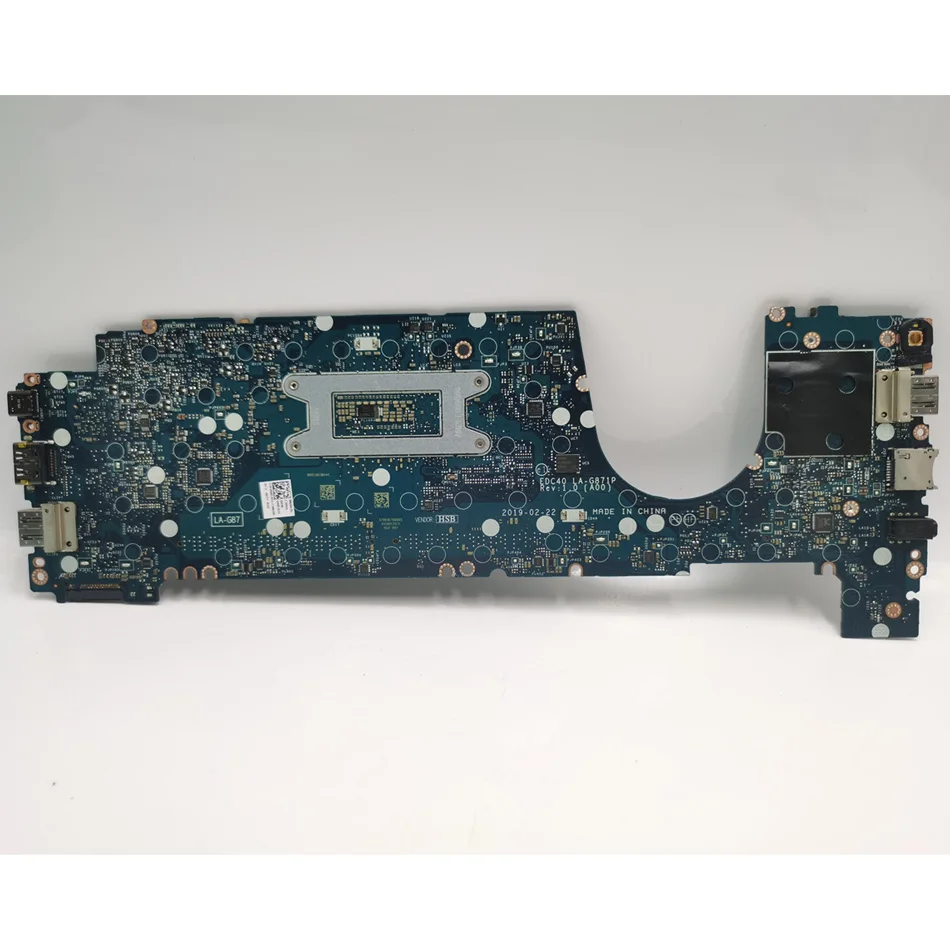 Pour Dell Latitude 7400 carte mère LA-G871P i5 i7 EDC40 0WRHWP 0DCM71 0FWC0G 0FHPJ8 0G2KKX G2KKX carte mère DDR4 5400