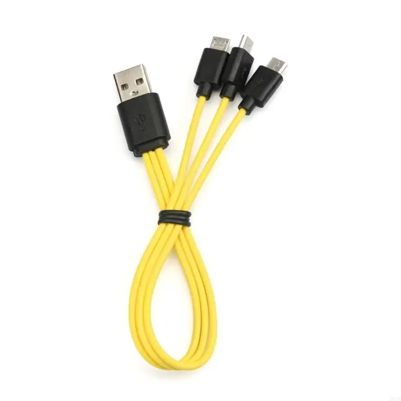 

20CB 2 в 1 Micro USB C Кабельный кабельный мобильный зарядное устройство Cable Splitter USB Зарядный шнур 2IN1 Провод зарядки