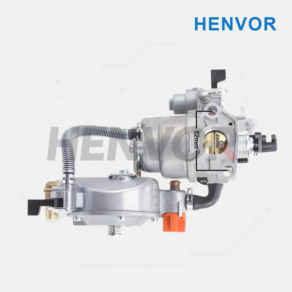 GX270 177F Engine LPG Carburetor Dual Fuel NG Conversion Kit Generator Water Pump Accessories 3KW 9HP P21A LPG view 6