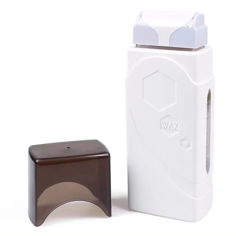Handheld Depilatory Wax Machine Portable Small Size White Original Eu Plug DIY Hair Removing Wax Heater for Salon Spa Use