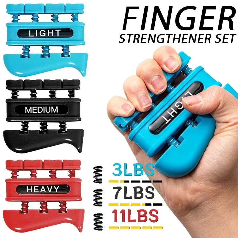 Finger Trainer Bidirectional Finger Strengthener Finger Rehabilitation Exercise Section Practice Grip Strengthener