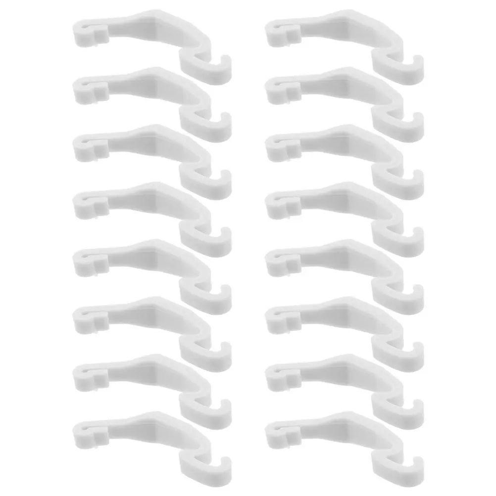 

30Pcs Small Pet Cage Accessories Detachable Plastic Clips for Rabbit Hamster Gerbil Habitat Door Fasteners Secure Closure