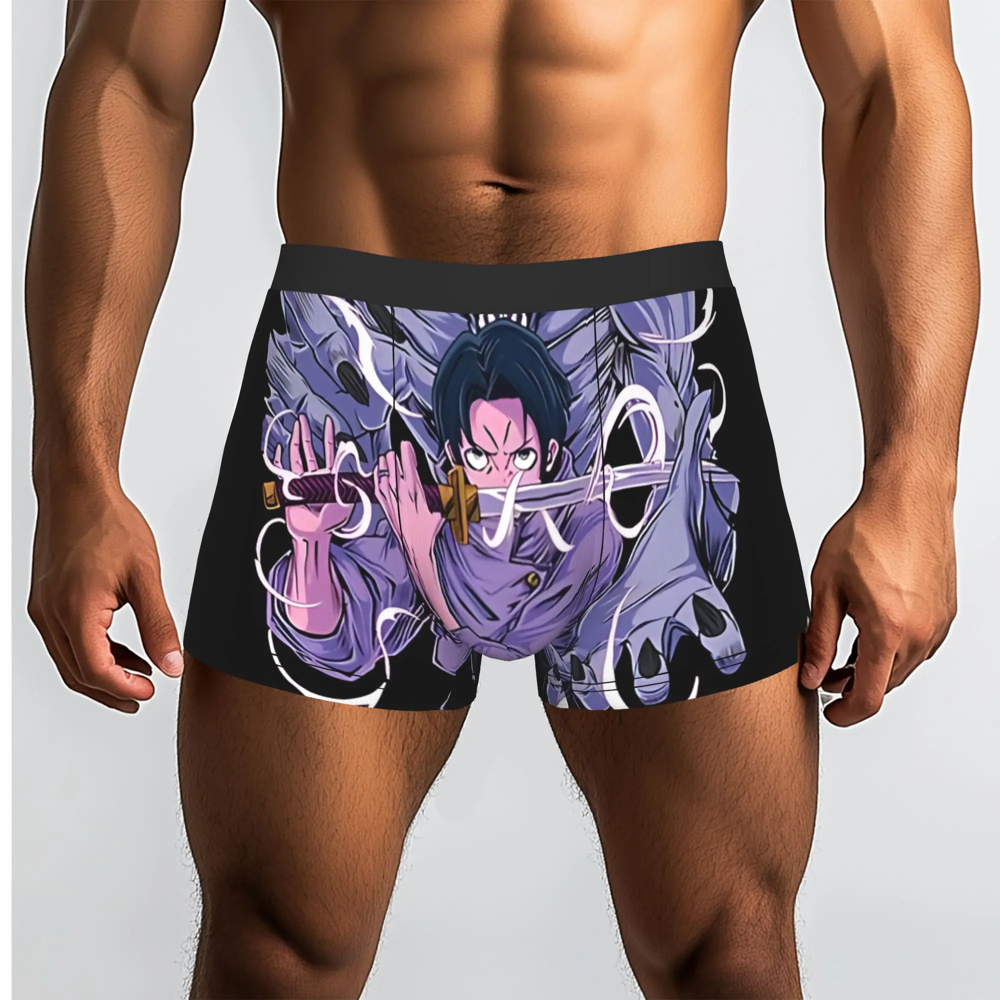 Cursed Son Bandai Jujutsu Kaisen Underpants Breathbale Panties Male Underwear Comfortable Shorts Boxer Briefs