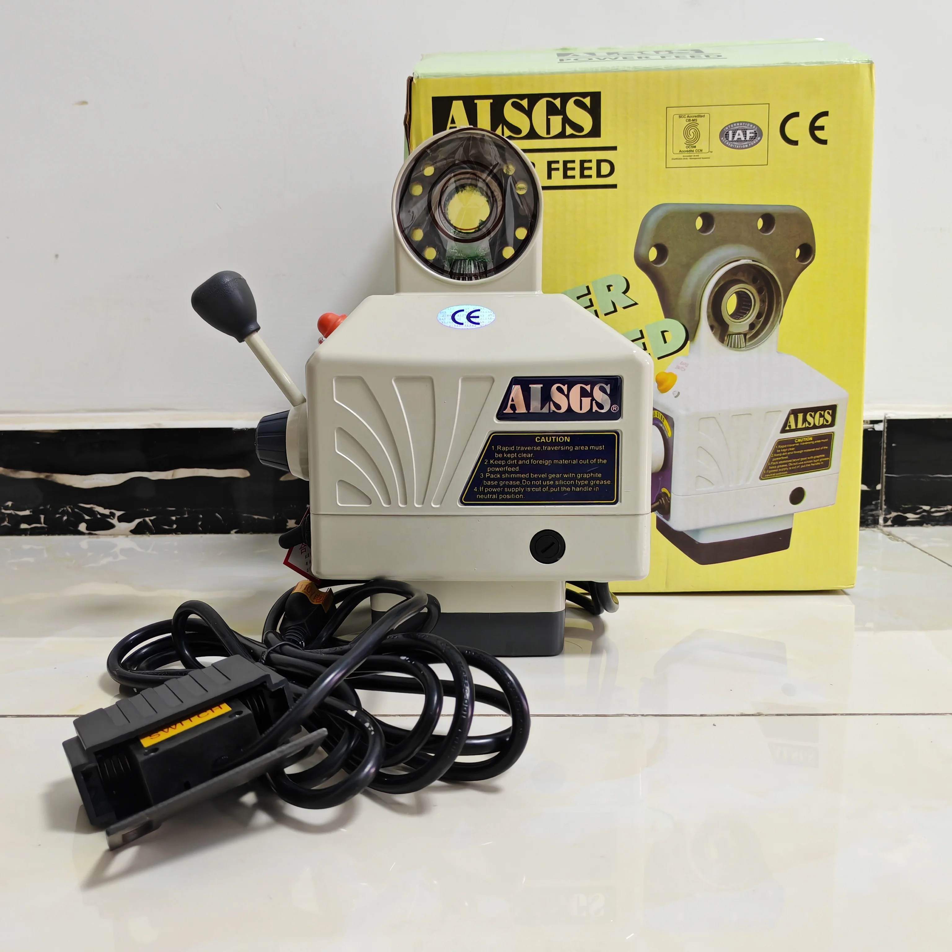 Drilling and milling machine accessories, high-precision AL-310SX power feed X-axis machine