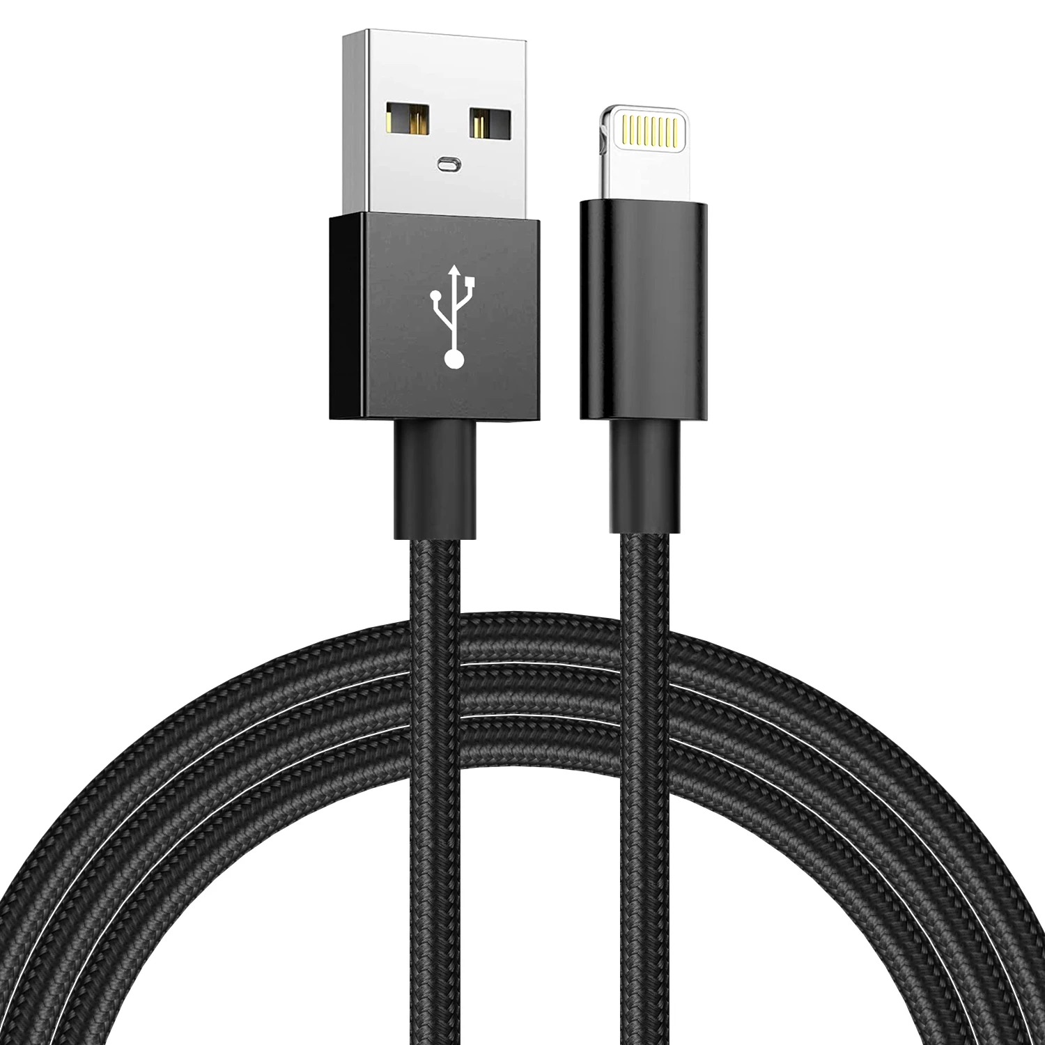 

2.4A USB Cable For iPhone 13 12 11 14 Pro Max XR X XS Max 6S 6 7 8 Plus iPad iPhone Charger Fast Charging Cord Data Charger Wire