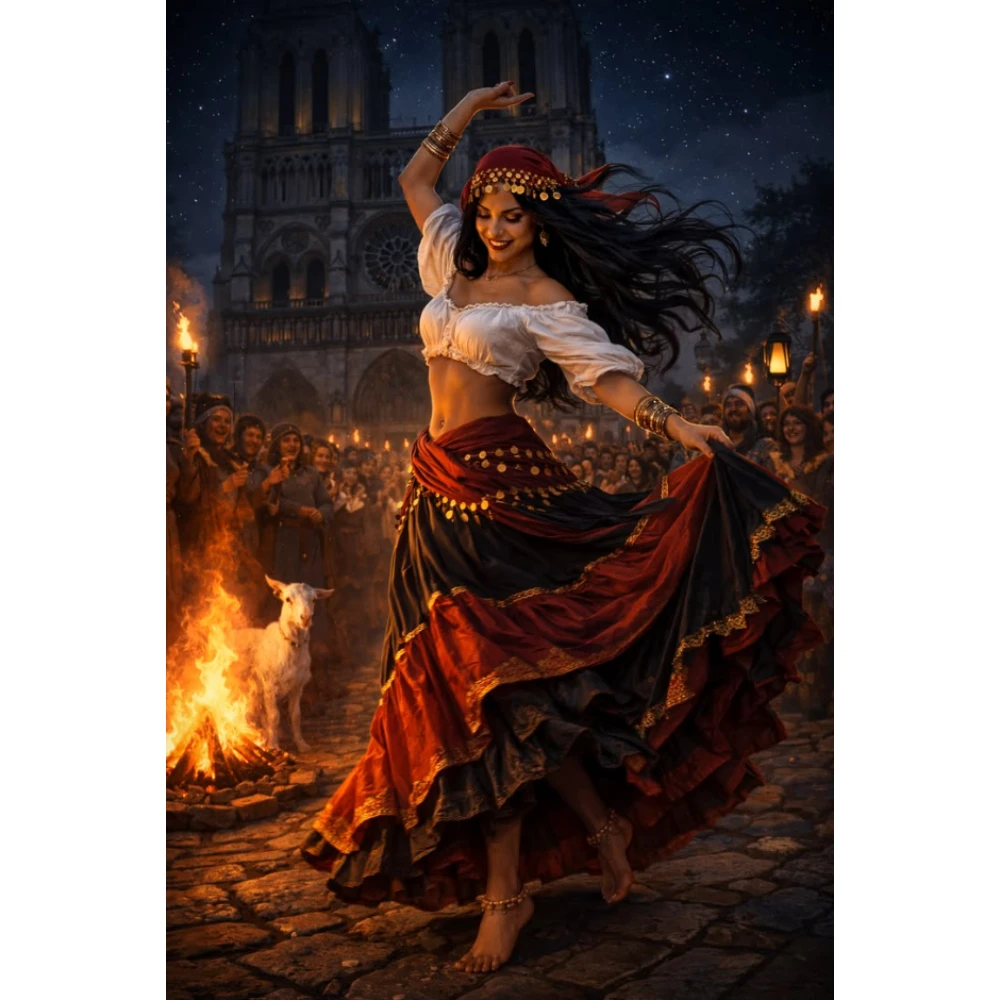 

500/1000/1200/2000 PCS Jigsaw Puzzles Women Dance Portrait Family Activity Games for Gameroom Bedroom Home Decor Gift