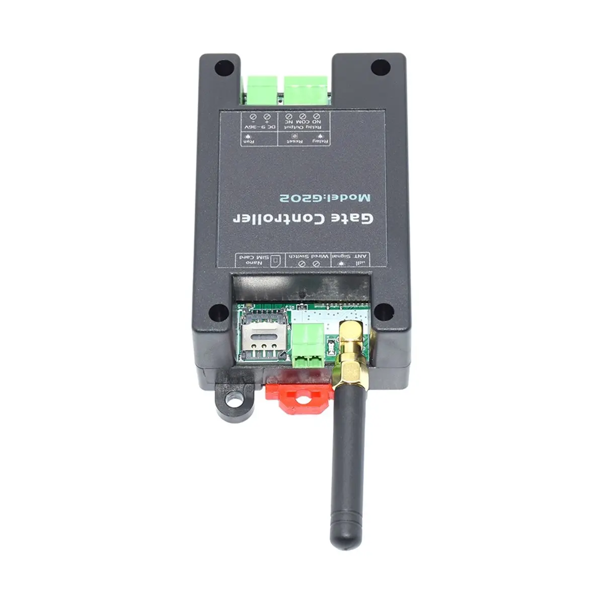 [AC18 Digital]/GSM 2G LTE Gate Opener G202 SMS Remote Control Single Relay Switch for Sliding Swing Garage Gate Opener