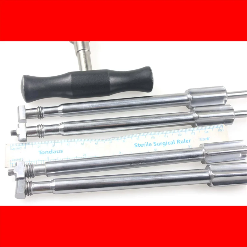 5.5 System Spine Lumbar Pedicle Screwdriver Long Short Tail Universal Multi Axis Single Axis Cone Modification Orthopedic Instru