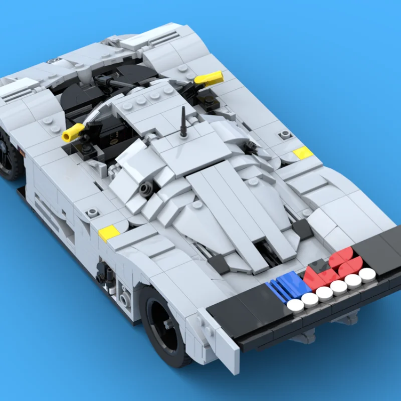 MOC-240297 Mercedes Sauber C9 Building Blocks Model Sports Car Series Speed Champions Creative Gift Puzzle City Car 944PCS