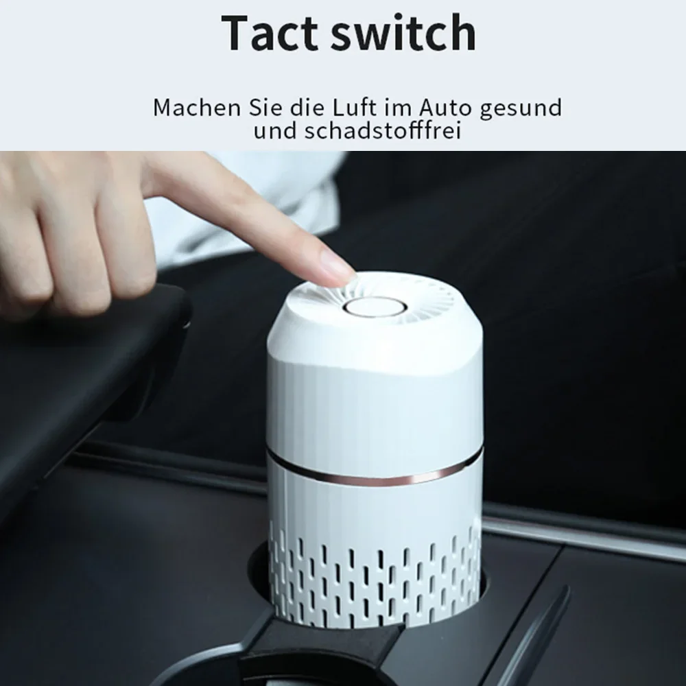 New Xiaomi Youpin Air Purifier Car Negative Ion Generator Remove Formaldehyde Deodorizer Smoke Washer Vehicle Air Cleaner Home