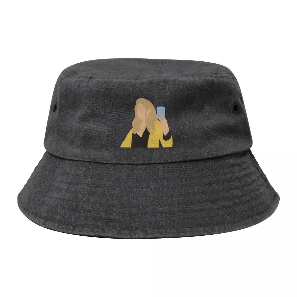 

Kelsee Sweigard Bucket Hat Uv Protection Solar Hat Military Cap Man cute Sun Cap Woman Men's