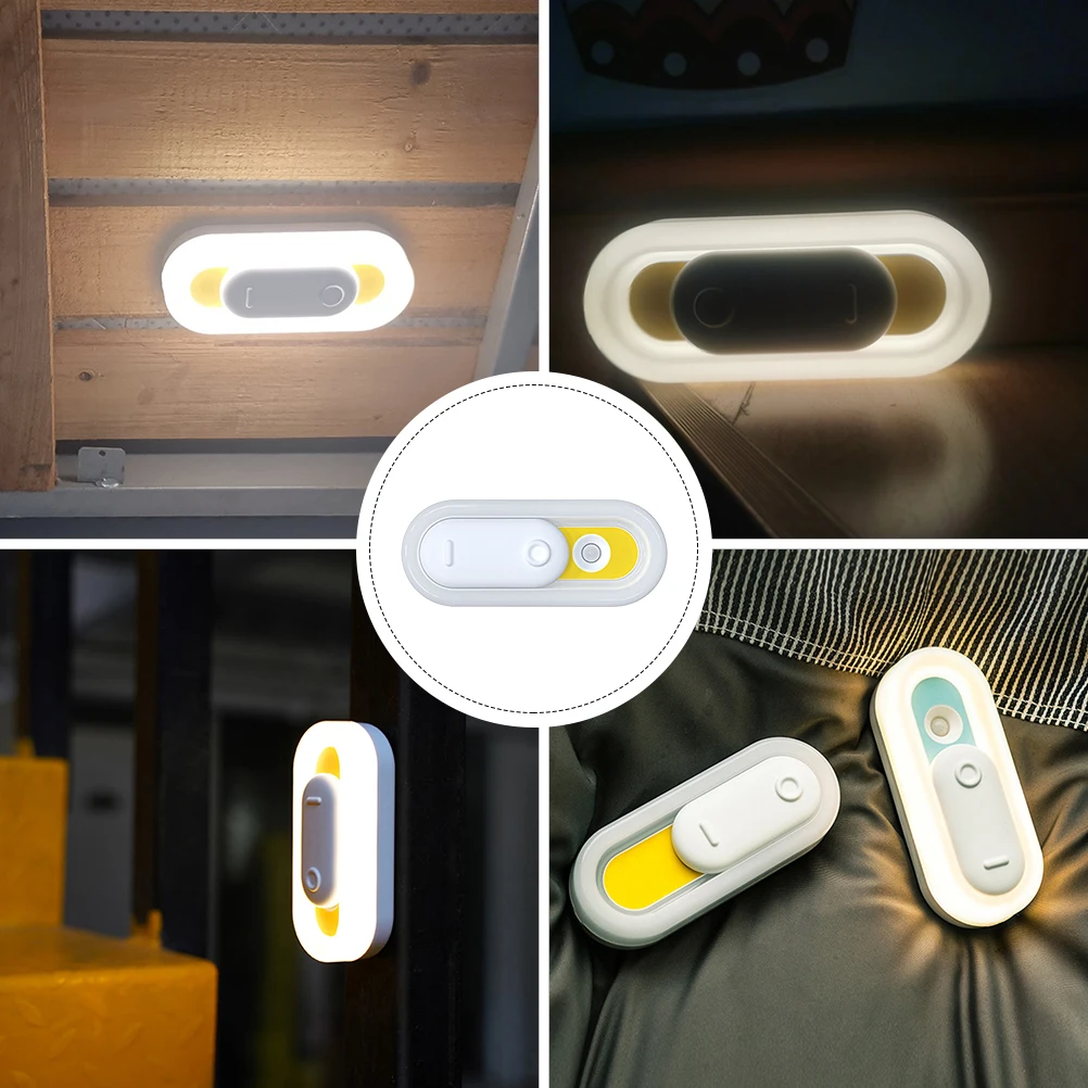 

Smart Sensor Night Light USB Human Body Induction LED Lamp Kitchen Closet Safe Charging Small Size Gift