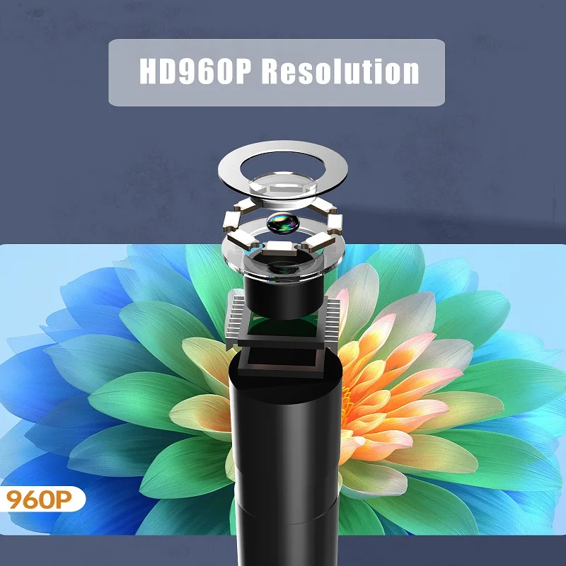 Industrial Endoscope HD960P Wired Camera Direct Connect with IPhone Ipad 8MM5.5.MM Pipe Inspection Borescope IP68 Waterproof LED image 2