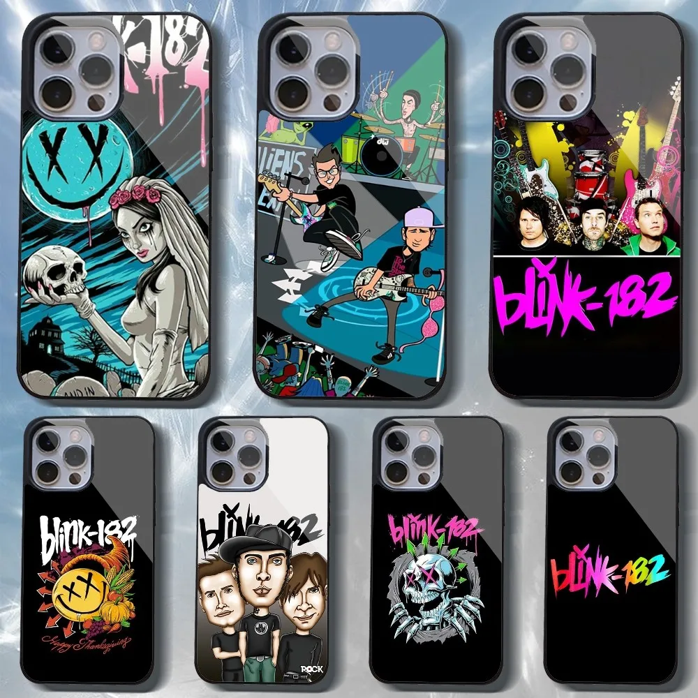 Blink 182 Rock Band Phone Case For IPhone 16 15 14 13 Pro Max 11 12 Mini Alex Mirror For Magsafe Wireless Charging Cover