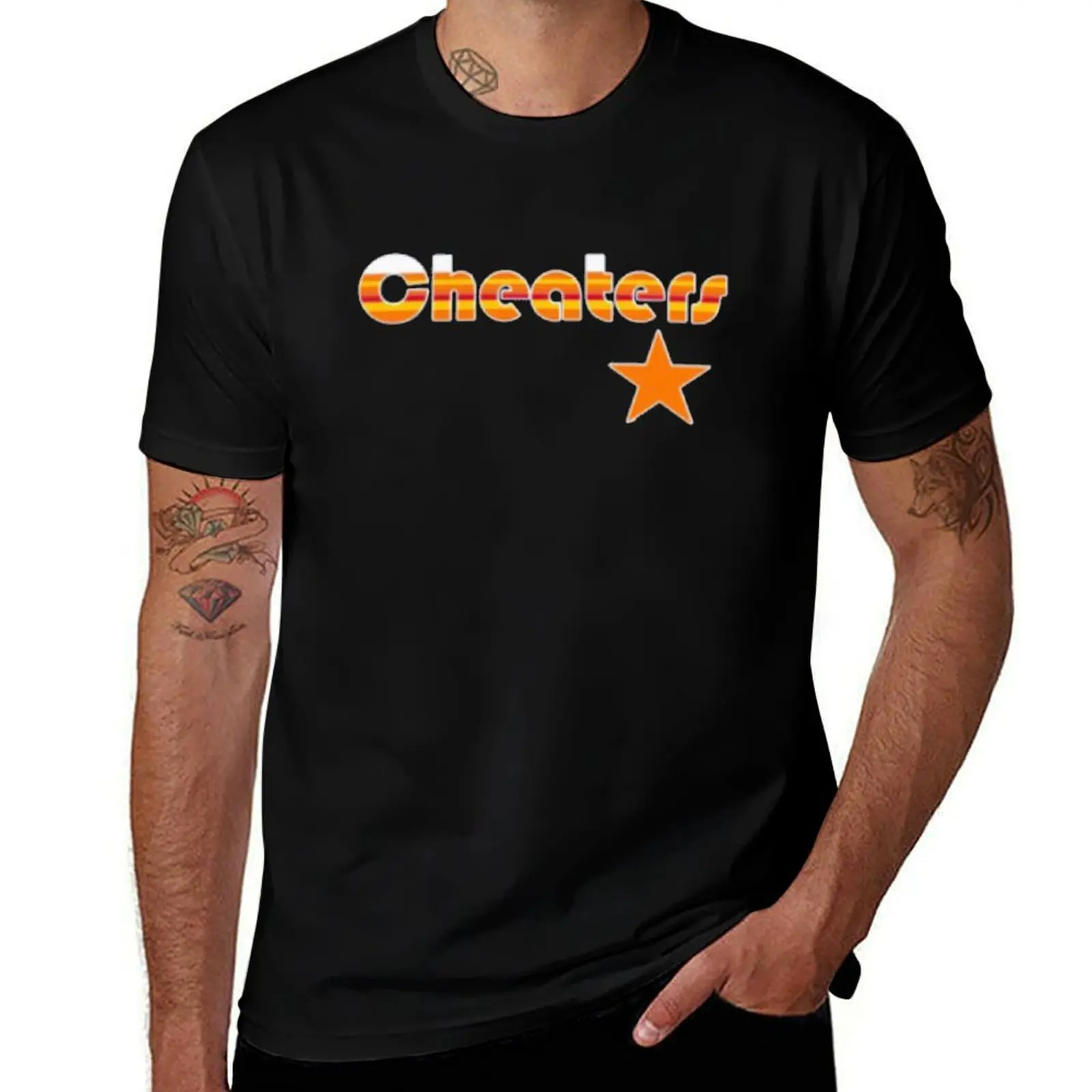 BEST SELLER!! - Houston Cheaters T-Shirt Sporty Breathable Short Sleeve T-Shirt