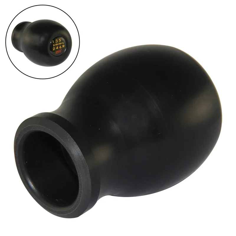 

For Subaru WRX Impreza Shift Knob Legacy GDA GDB GC8 6MT 6 Speed STI 6MT gear knob JDM Style M12x1.25 Nylon Black