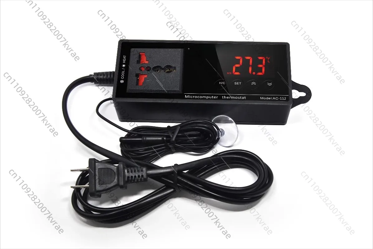 Digital power strip electronic thermostat climbing pet box switch Aquarium AC-112 ceramic lamp lizard palace heating pad